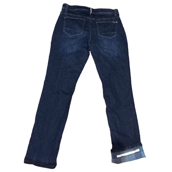 L.L. Bean Lined Insulated Jeans Women's Size 10 Outdoor Warm - Picture 2 of 10